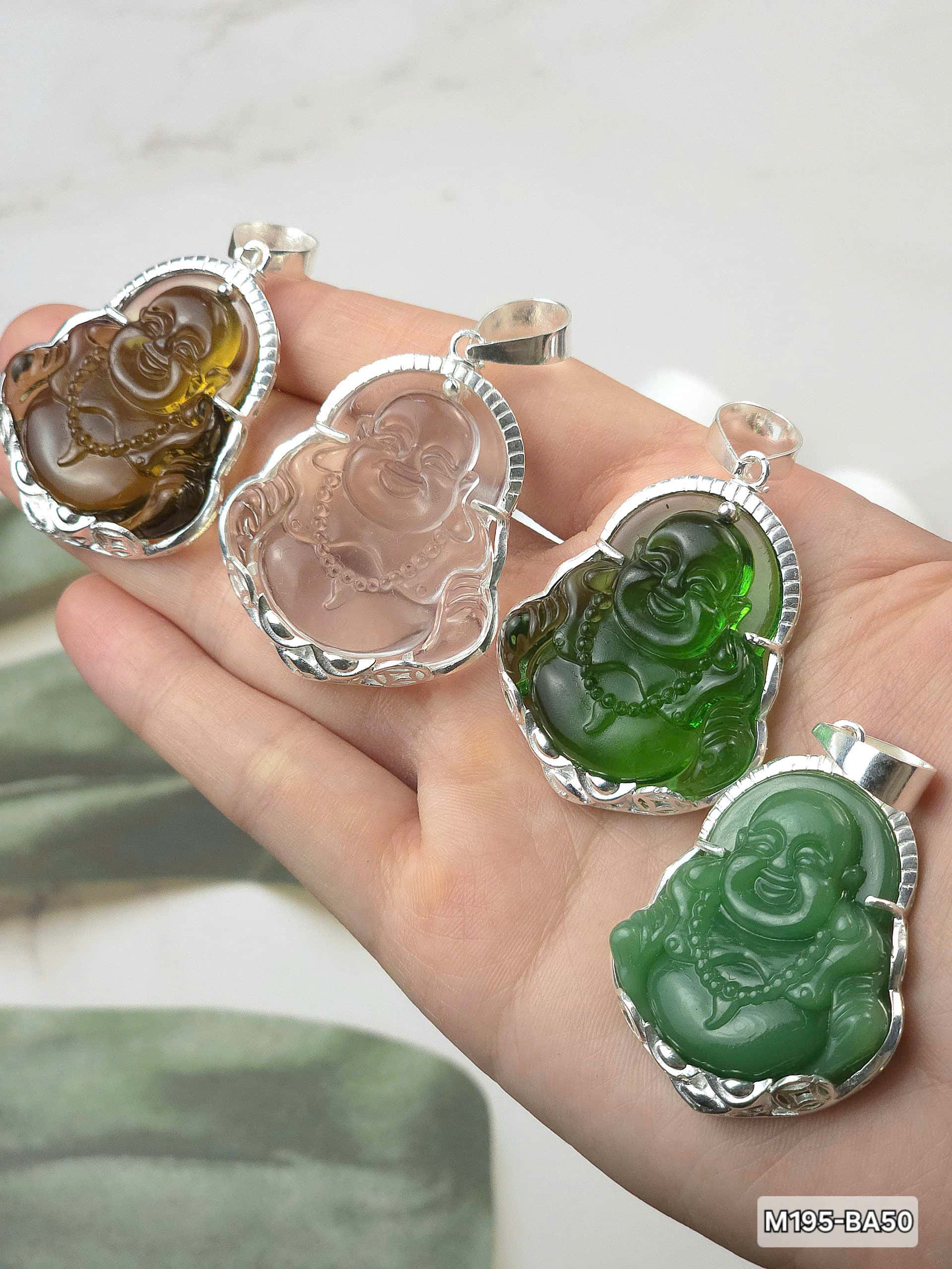 Mặt Dây Chuyền Phật Di Lặc Bọc Bạc